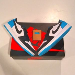 Jordan 1 Retro Low Og "Powder Blue" - Size 9m - Ds/Brand New - Og All